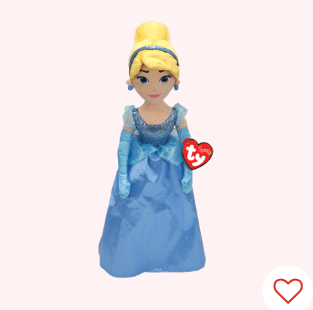 TY Disney Princess Cinderella Plush Toy Doll 02311 | Nathalie & Co. Dancewear I Swimwear I Activewear TY Disney Princess Cinderella Plush Toy Doll 02311 | Nathalie & Co. Dancewear I Swimwear I Activewear